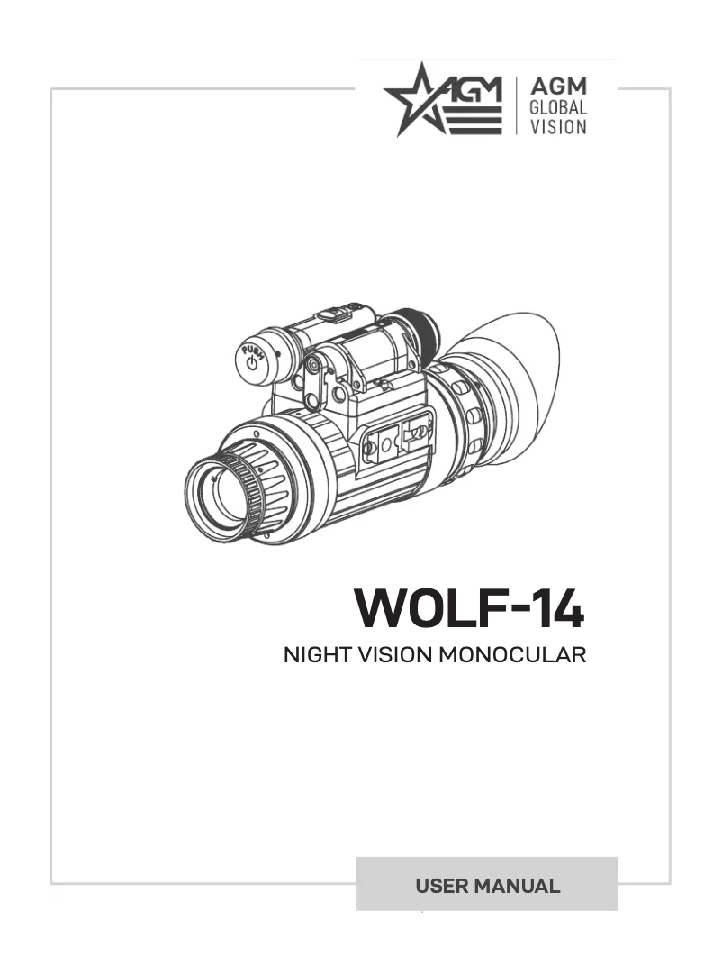 Page n°1 - Manuel utilisateur AGM Wolf-14
