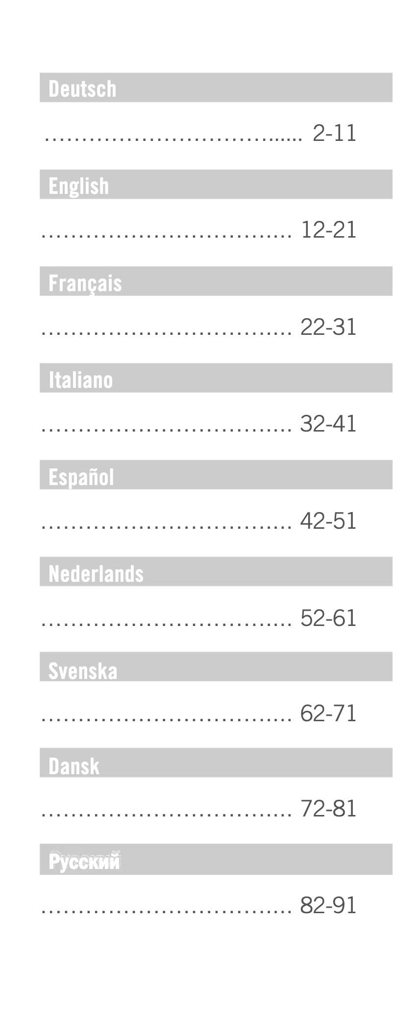 Image de la première page du manuel de l'appareil Z3 3-10x42
