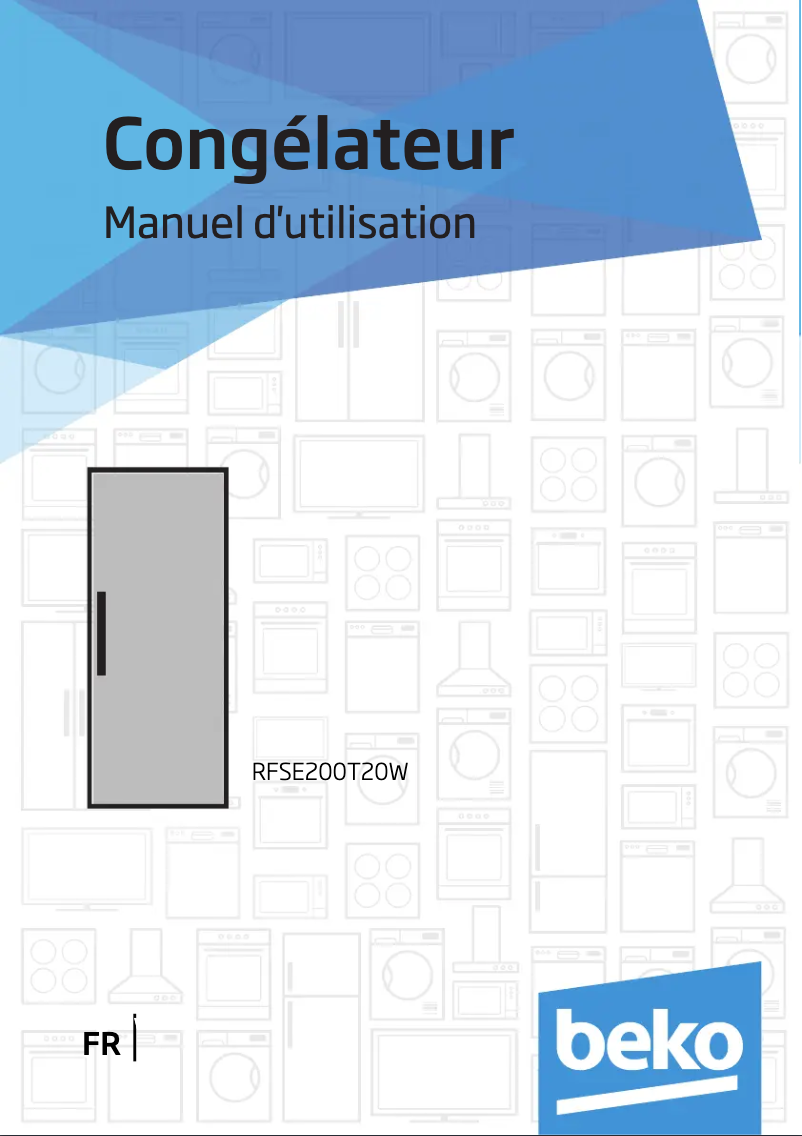 Image de la première page du manuel de l'appareil RFSE 200 T20W