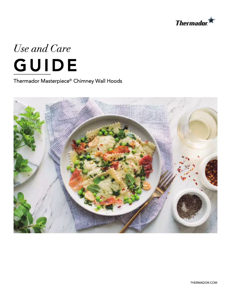Page 1 de la notice Manuel utilisateur Thermador HMCB36WS