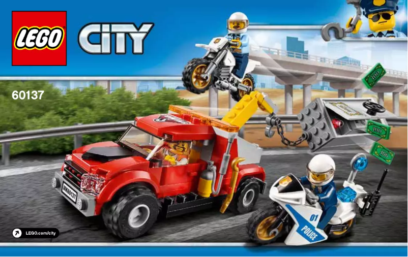 Page 1 de la notice Manuel utilisateur Lego City 60137