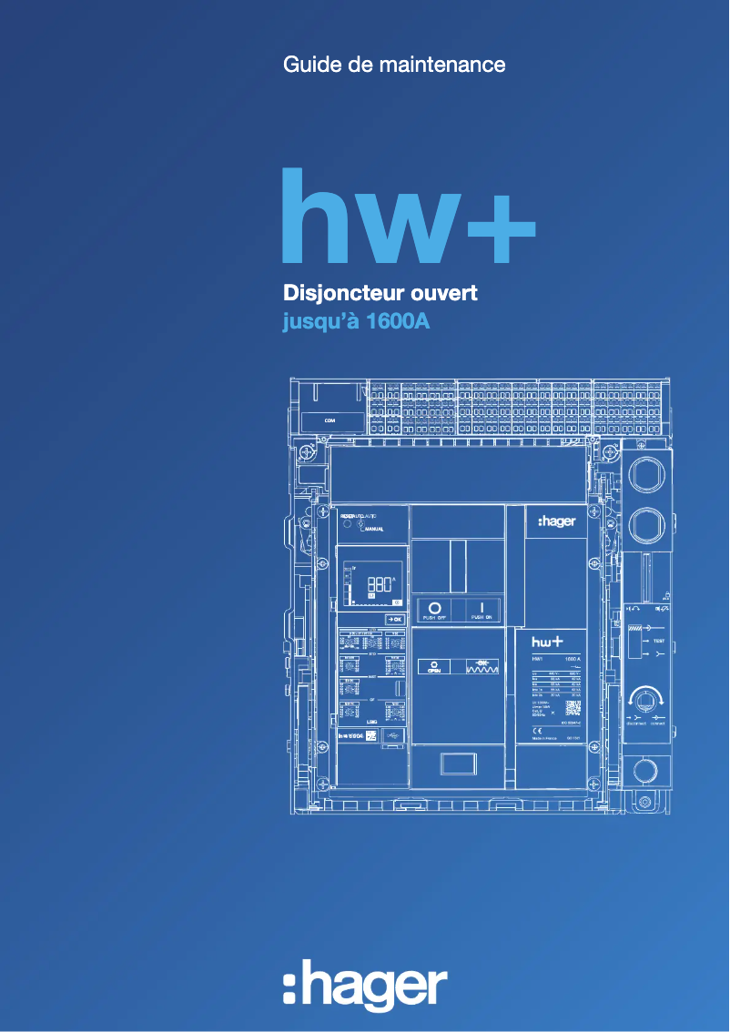 Page n°1 - Guide d'installation Hager HWW467H
