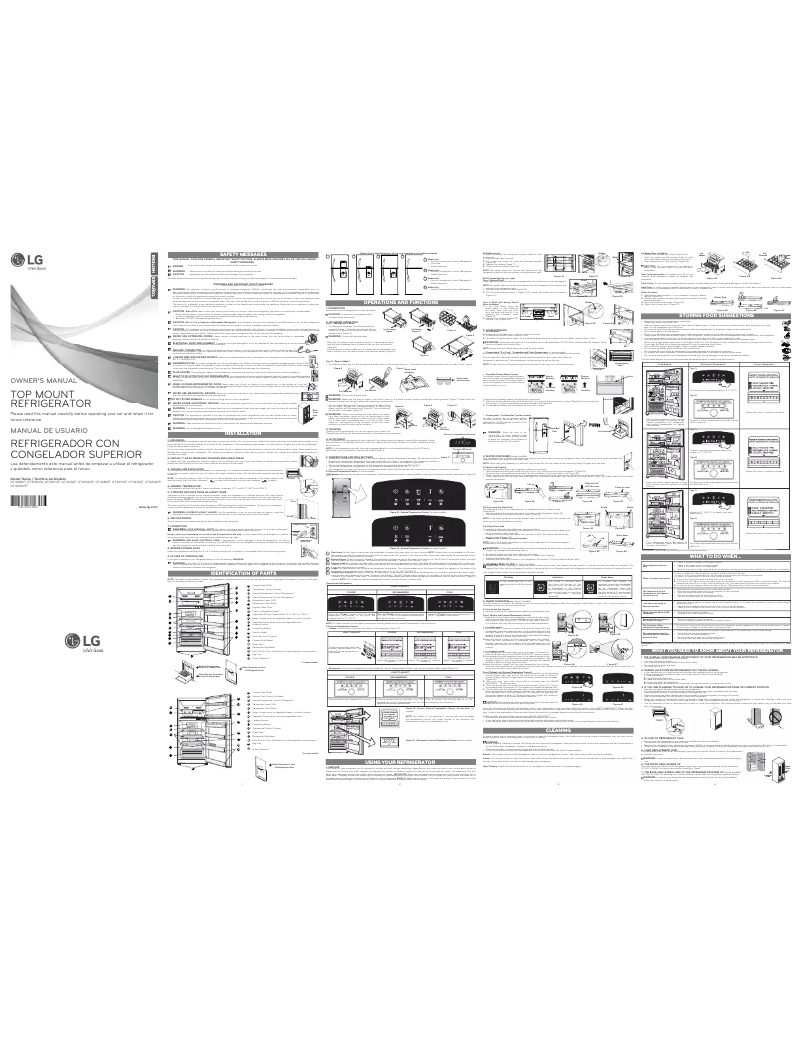 Page 1 de la notice Manuel utilisateur LG GT40WGPP