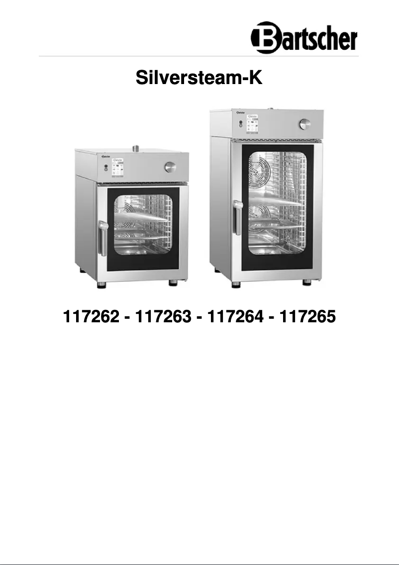 Image de la première page du manuel de l'appareil Silversteam-K 117263