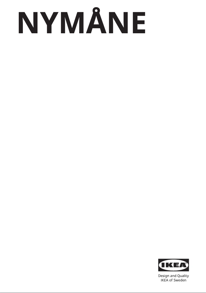 Image de la première page du manuel de l'appareil NYMÅNE 904.777.43