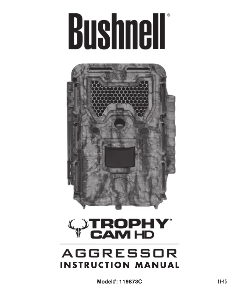 Image de la première page du manuel de l'appareil Aggressor 119873C