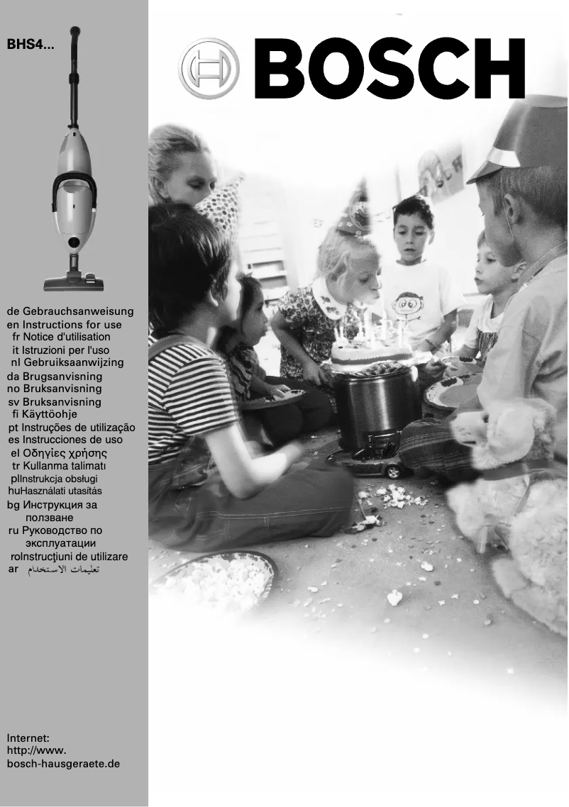 Image de la première page du manuel de l'appareil BHS 44330