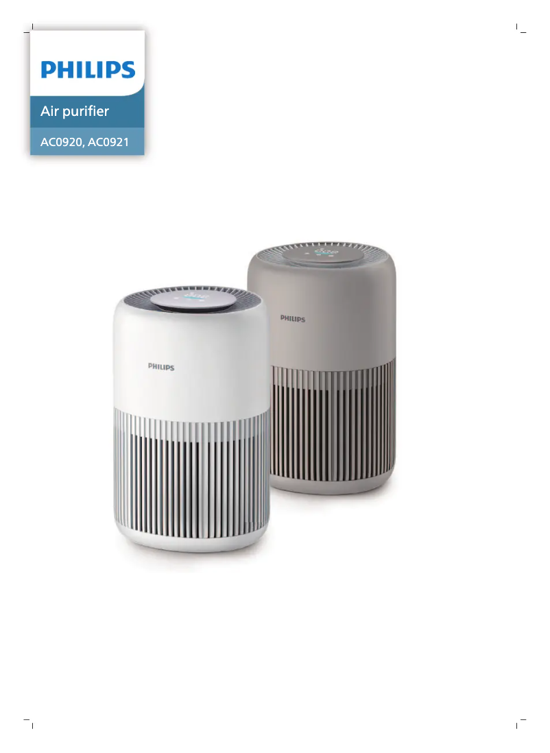 Imagen de la primera página del manual del dispositivo AC0920