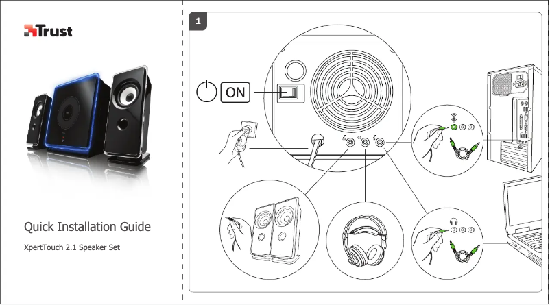 Imagen de la primera página del manual del dispositivo XpertTouch 2.1