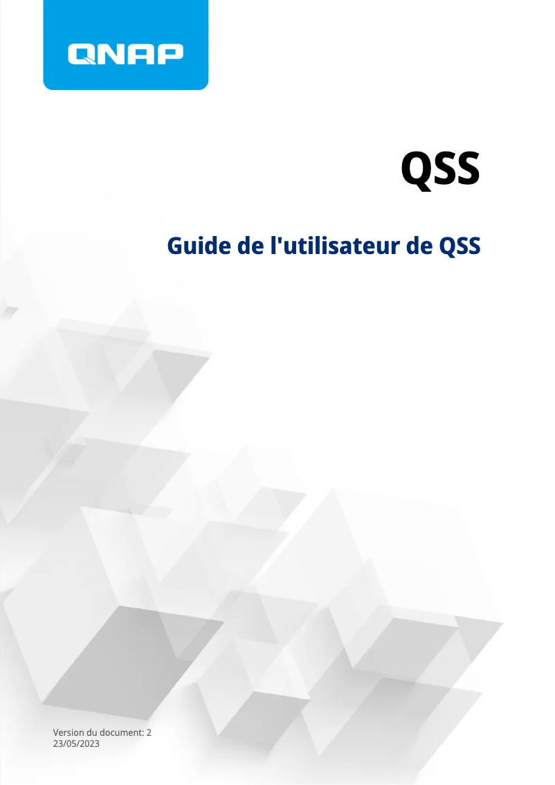 Page 1 de la notice Manuel utilisateur QNAP QSW-M2108R-2C