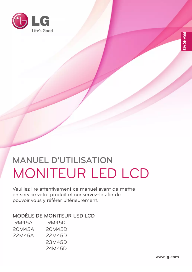 Image de la première page du manuel de l'appareil 23M45D-B