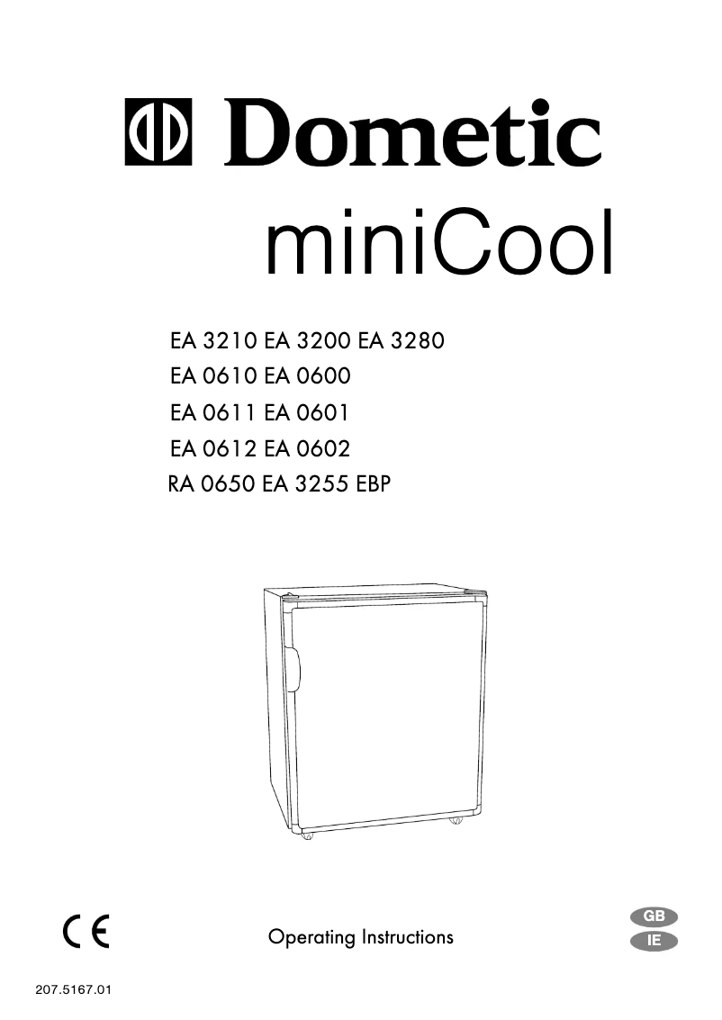 Imagen de la primera página del manual del dispositivo MiniCool EA3210