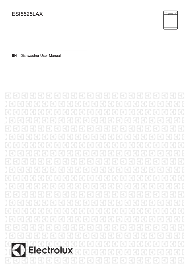 Image de la première page du manuel de l'appareil ESI5525LAX