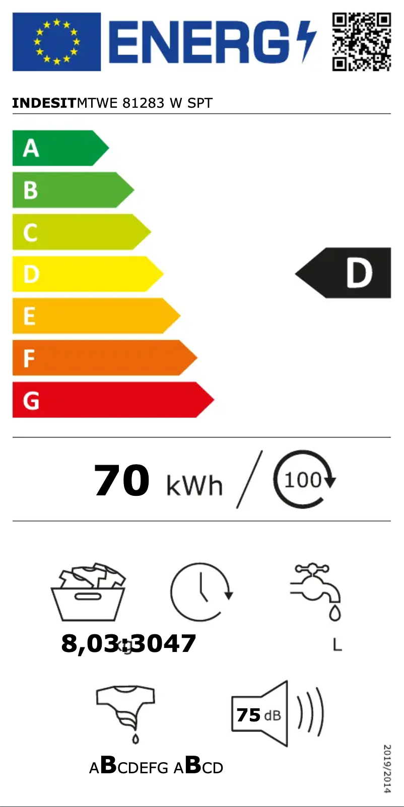 Imagen de la primera página del manual del dispositivo MTWE 81283 W SPT