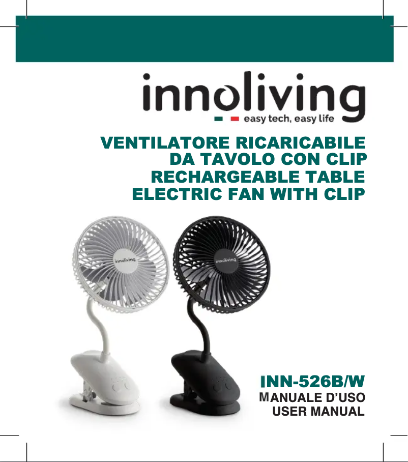 Page n°1 - Manuel utilisateur Innoliving INN-526B