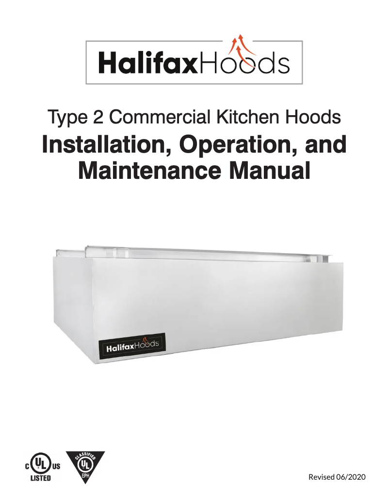 Page n°1 - Manuel utilisateur Halifax HRHP548