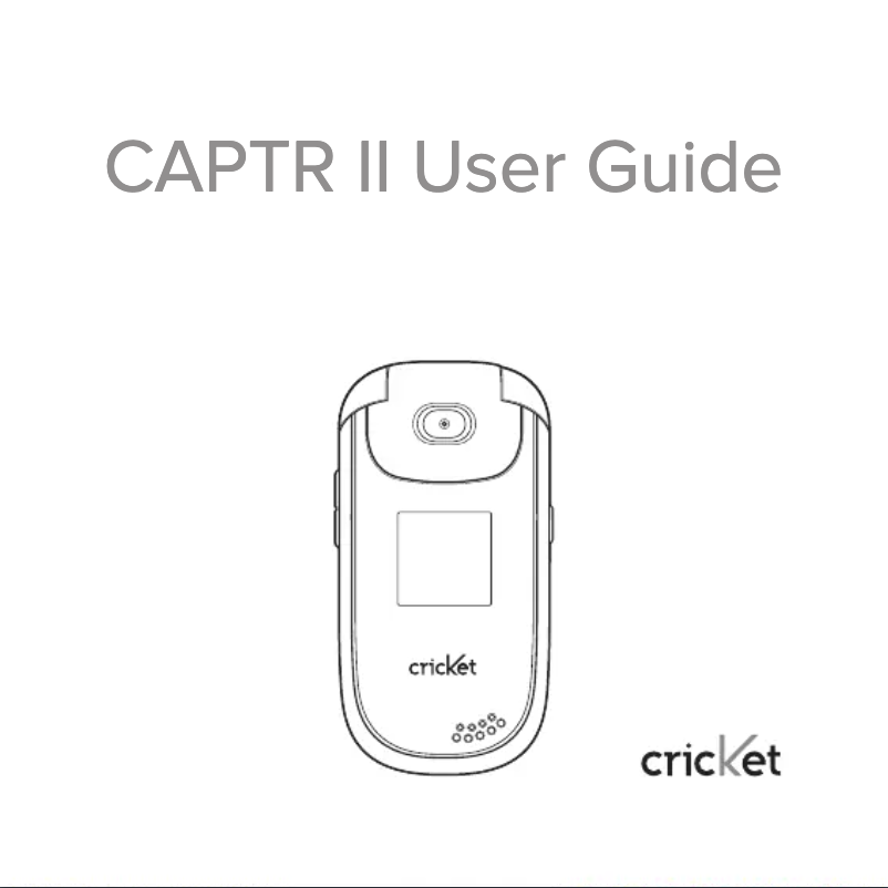 Page 1 de la notice Manuel utilisateur ZTE Captr II