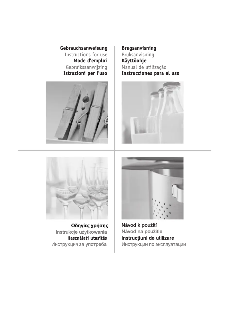 Page n°1 - Manuel utilisateur Indesit IN D 2425 S