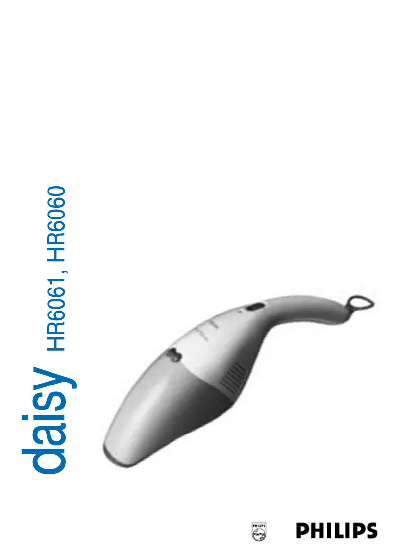 First page image of the manual for Daisy deluxe HR6060