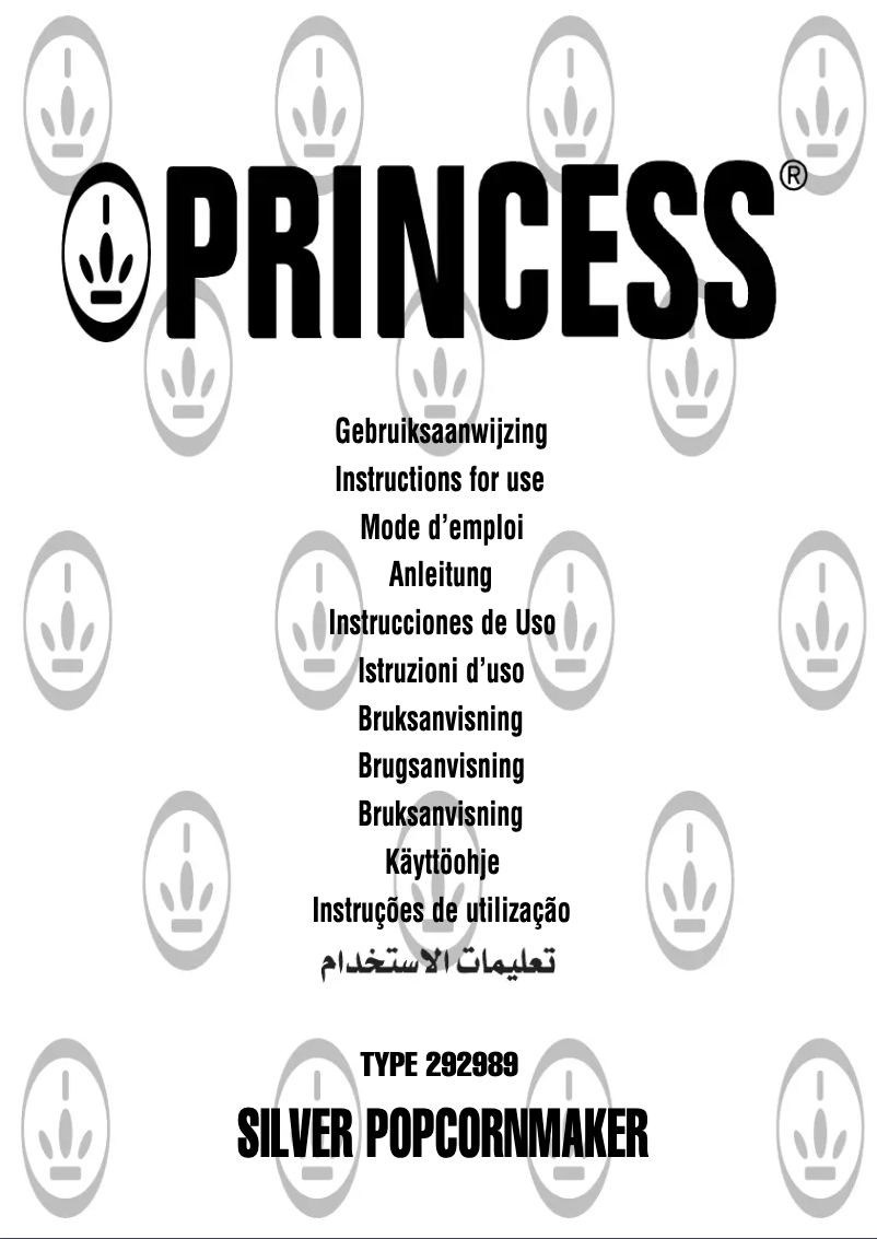 Página 1 del manual Manual de usuario Princess 292989