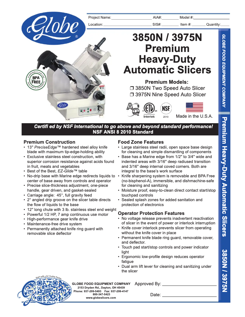 Image de la première page du manuel de l'appareil 3975N