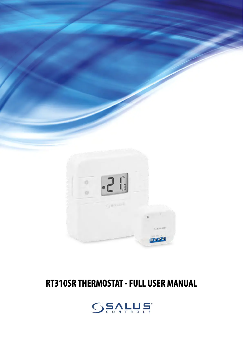 Página 1 del manual Manual de usuario Salus RT310SR