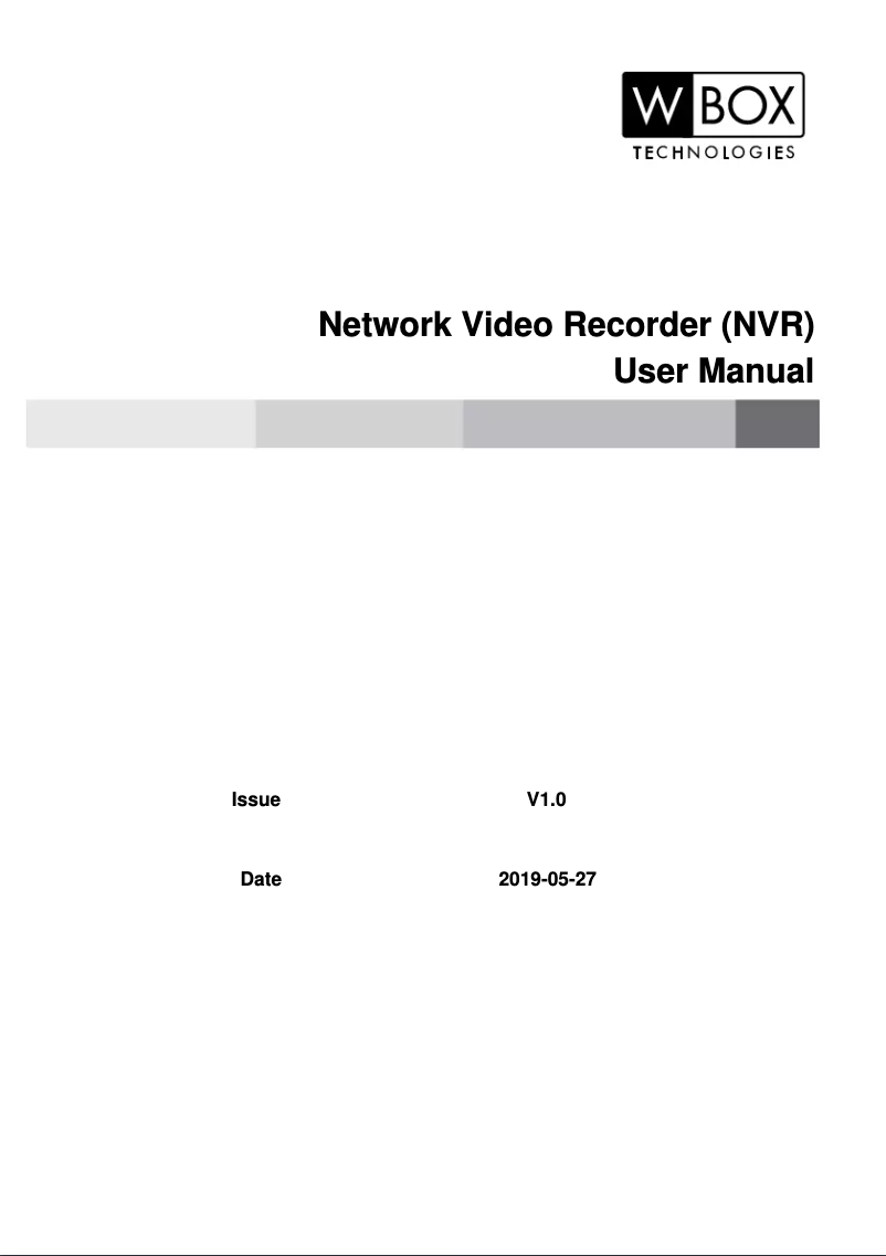 Image de la première page du manuel de l'appareil 0E-16CHNVR4T