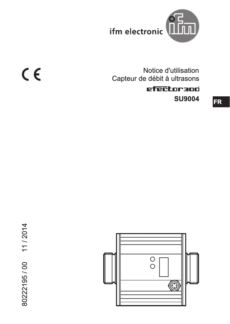 Image de la première page du manuel de l'appareil SU9004