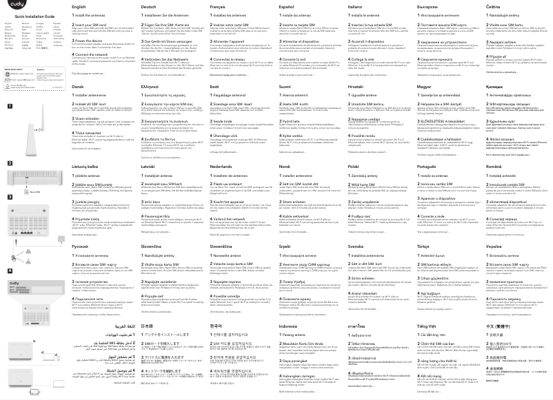 Página 1 del manual Manual de usuario Cudy LT15E