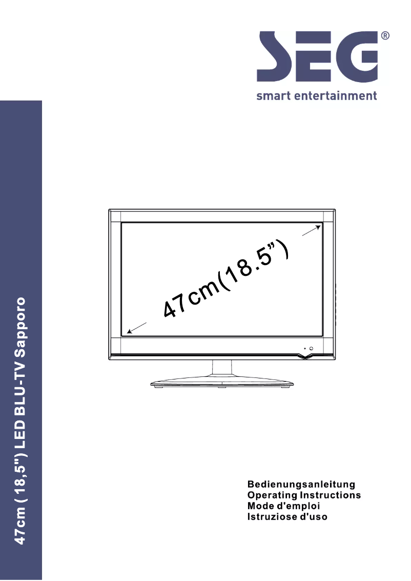 Página 1 del manual Manual de usuario SEG Sapporo