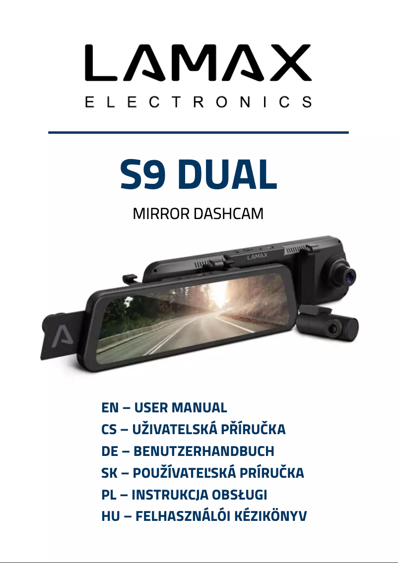 Image de la première page du manuel de l'appareil S9 Dual