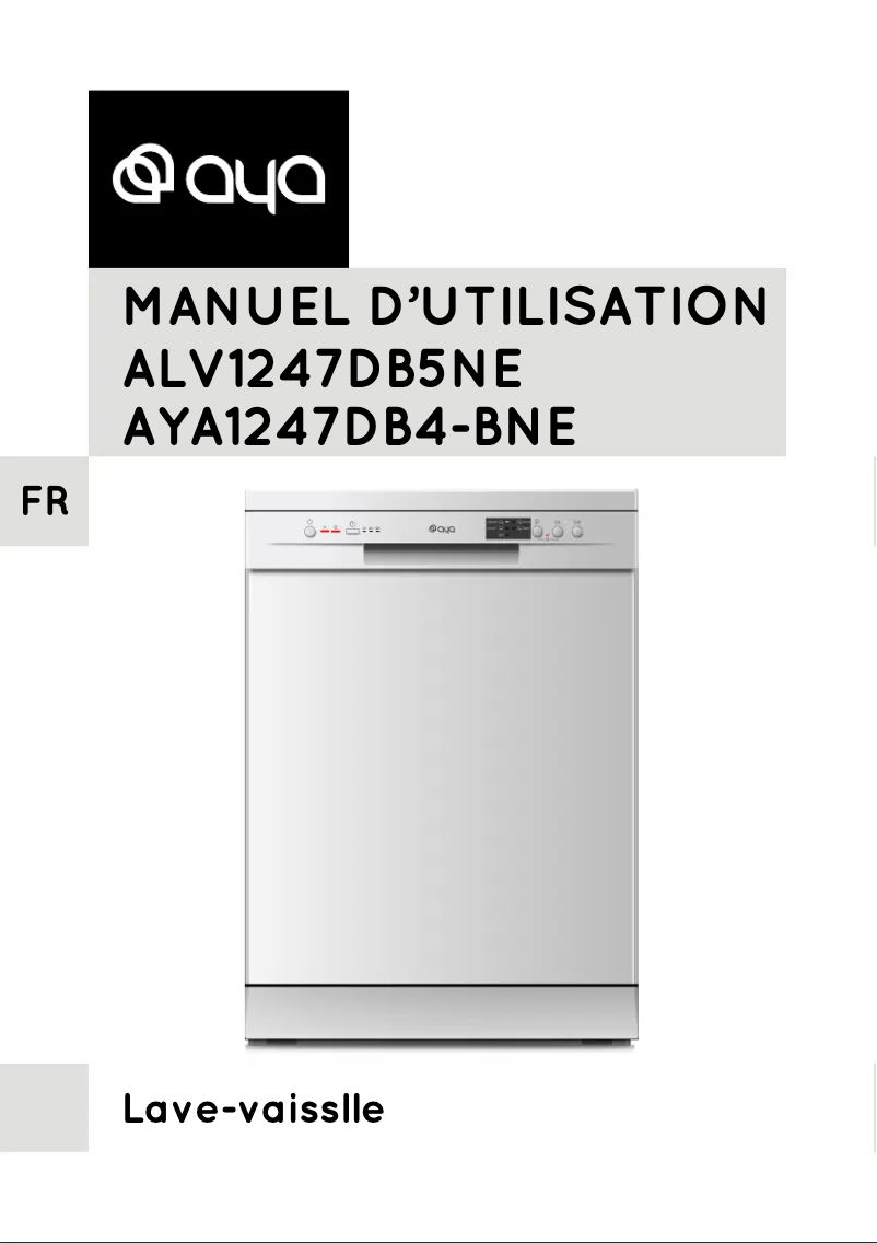 Page n°1 - Manuel utilisateur AYA 1247DB4-SNE