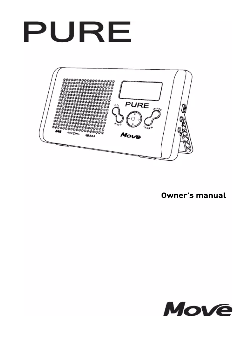 Image de la première page du manuel de l'appareil Move