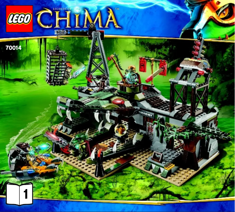 Page 1 de la notice Manuel utilisateur Lego Chima 70014