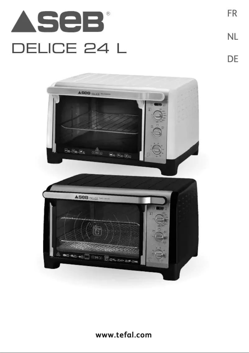 Page n°1 - Manuel utilisateur SEB OF2658