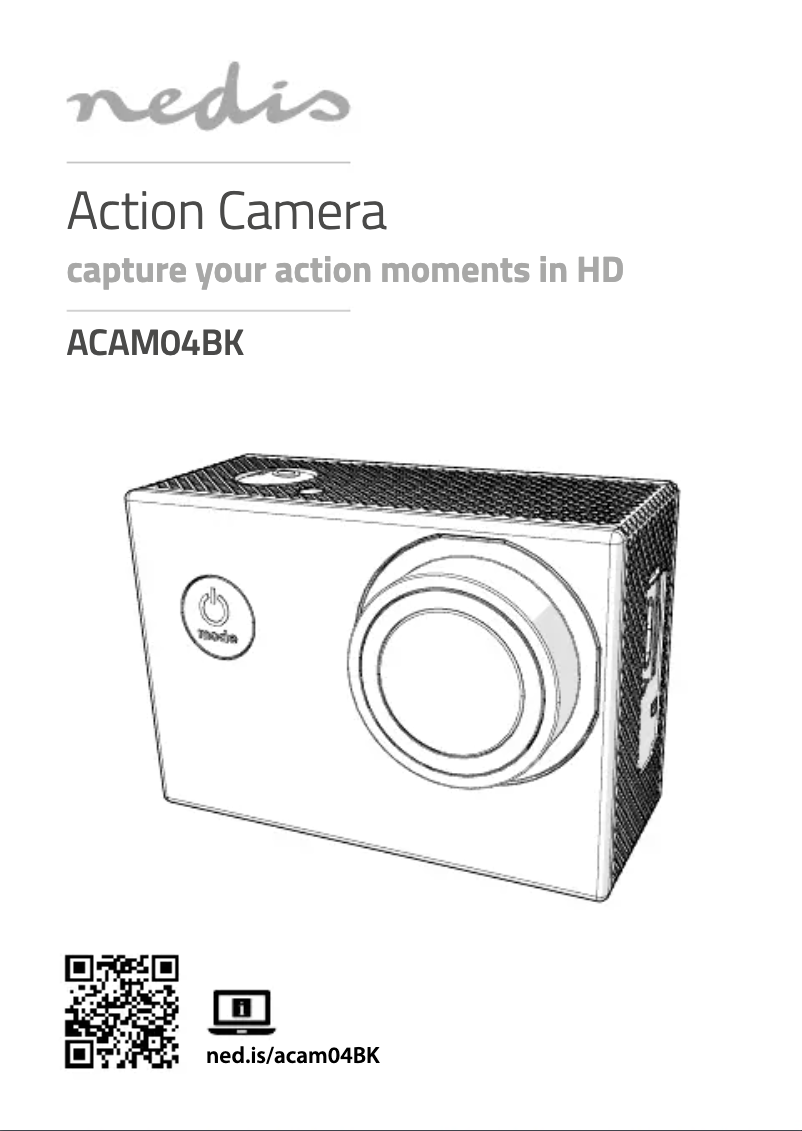Page 1 de la notice Manuel utilisateur Nedis ACAM04BK