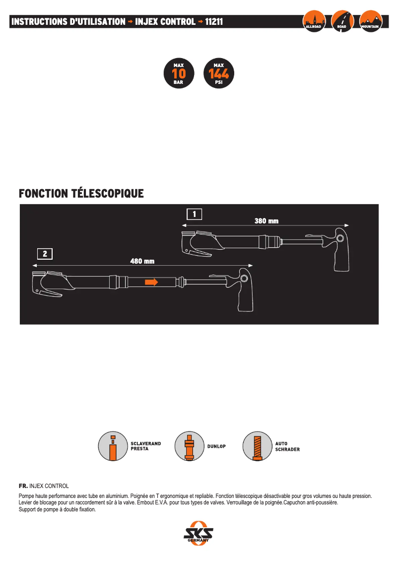 Página 1 del manual Manual de usuario SKS Injex Control