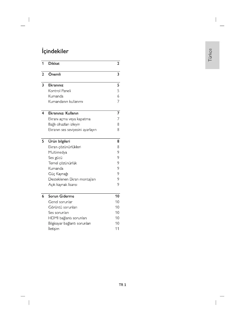 Page 1 de la notice Manuel utilisateur Philips Signage Solutions 32BDL4012N