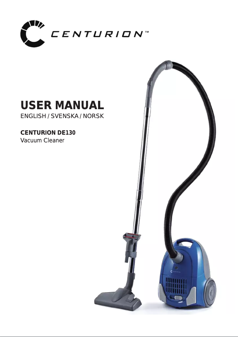 Image de la première page du manuel de l'appareil DE130