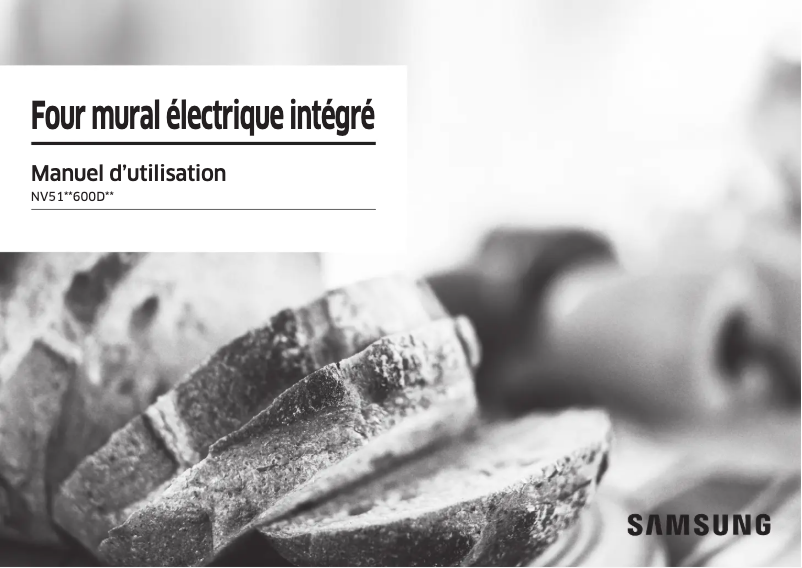 Page 1 de la notice Manuel utilisateur Samsung NV51CG600DSR