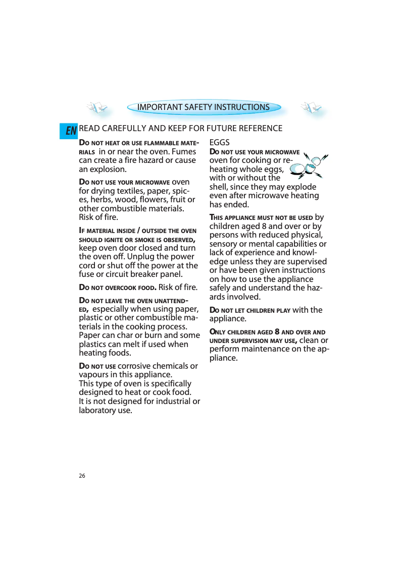 Page 1 de la notice Manuel utilisateur Whirlpool AMW 731 IX