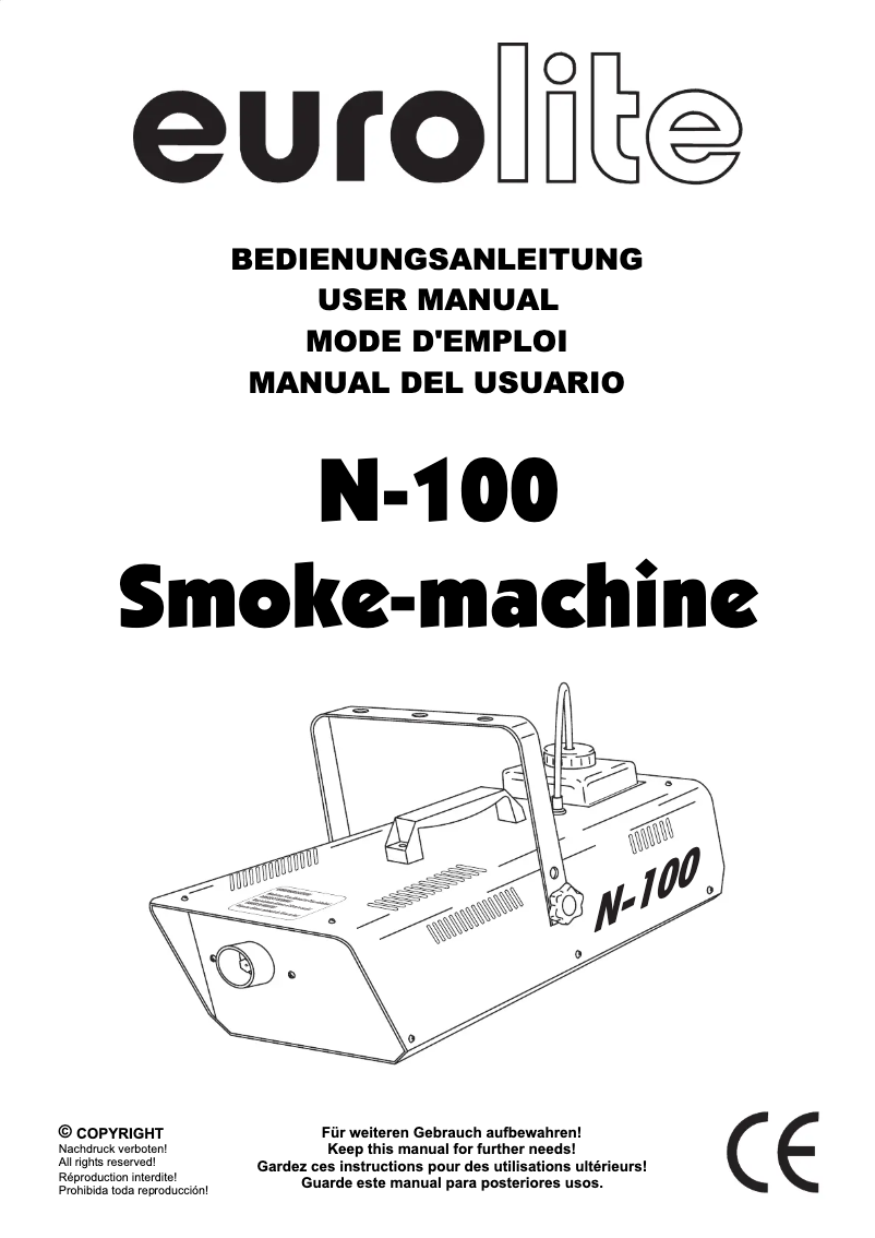 Image de la première page du manuel de l'appareil N-110