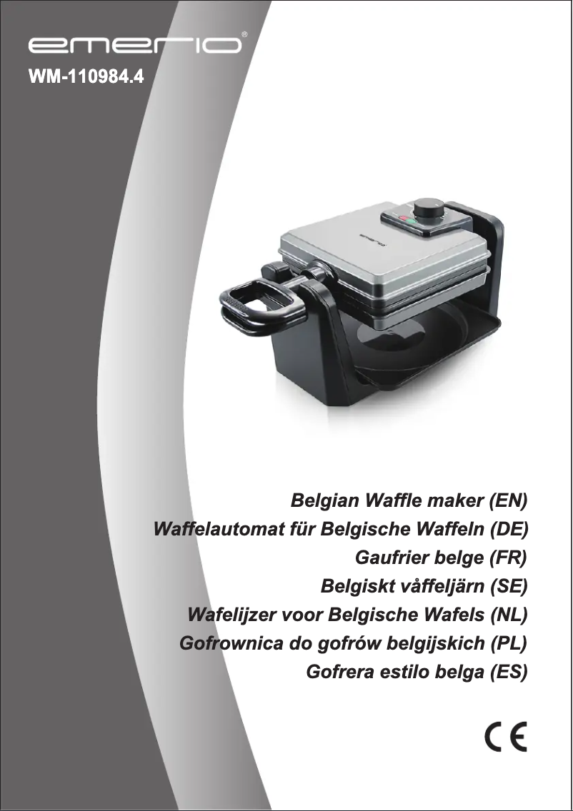 First page image of the manual for WM-110984.4