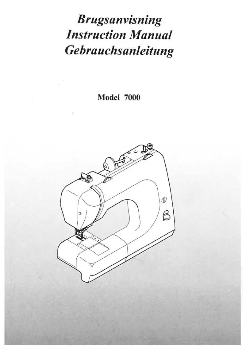 Image de la première page du manuel de l'appareil EVA Royal 7000