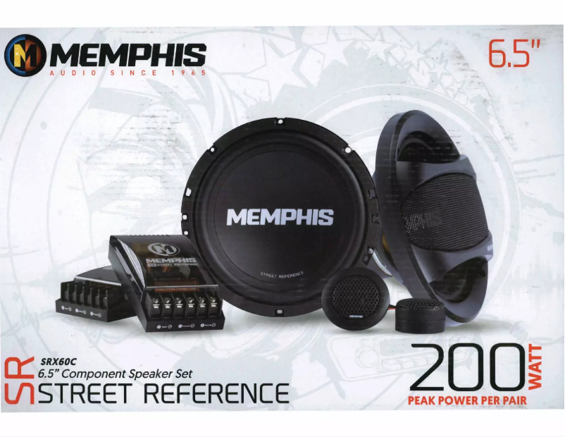 Página 1 del manual Manual de usuario Memphis Audio SRX60C