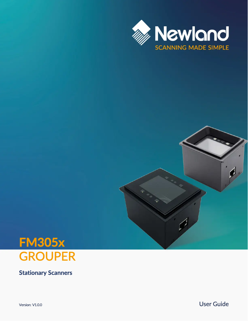Image de la première page du manuel de l'appareil FM3051 Grouper