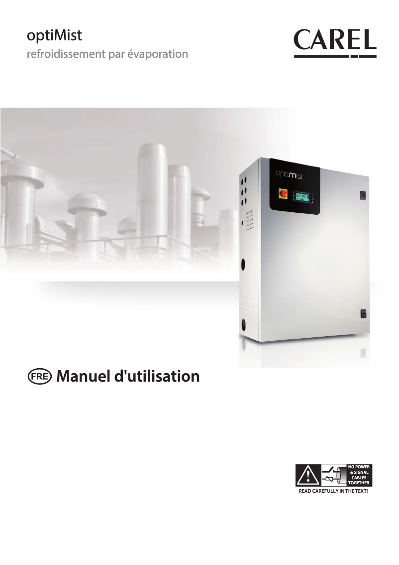 Image de la première page du manuel de l'appareil optiMist