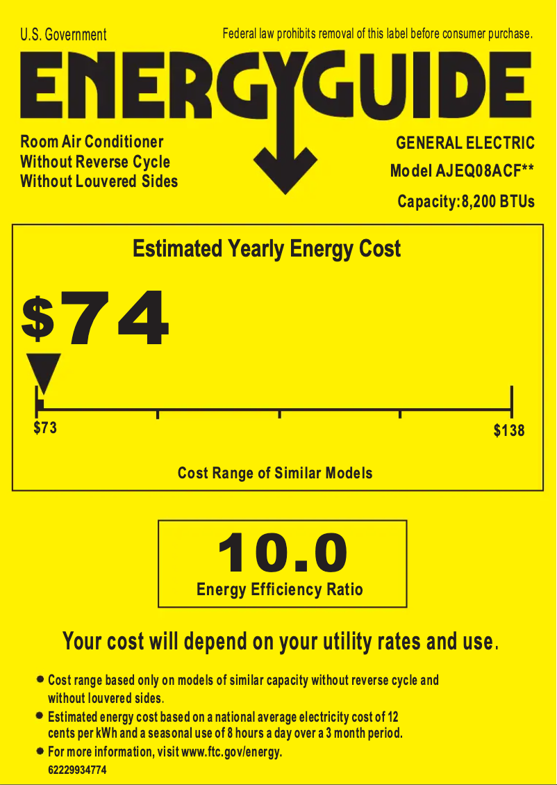 Imagen de la primera página del manual del dispositivo AJEQ08ACF