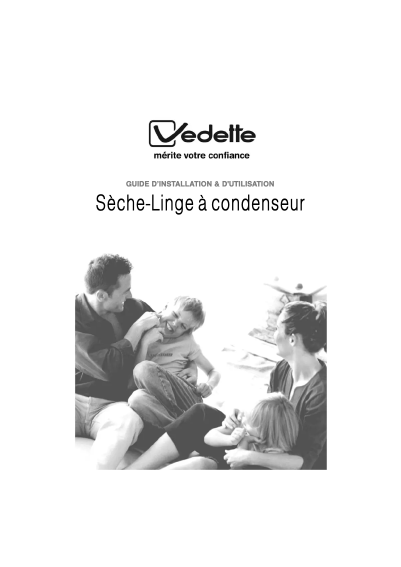 Page 1 de la notice Manuel utilisateur Vedette VSF853