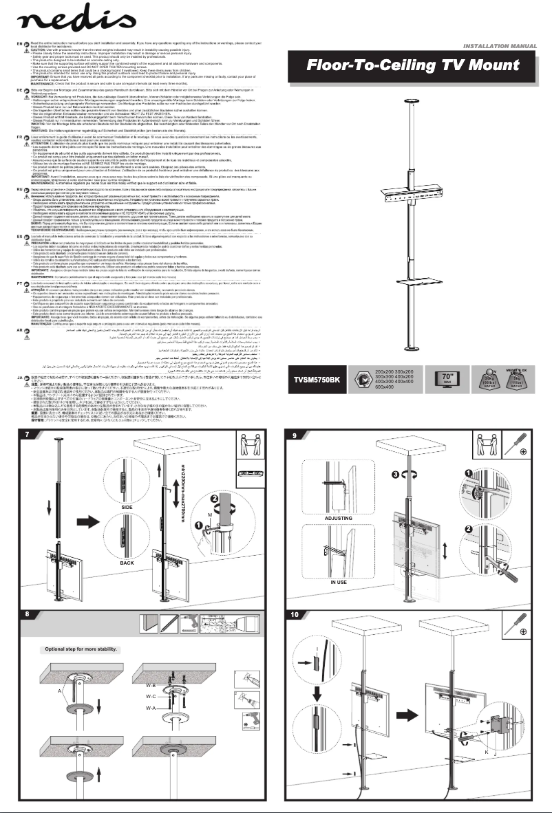 Image de la première page du manuel de l'appareil TVSM5750BK
